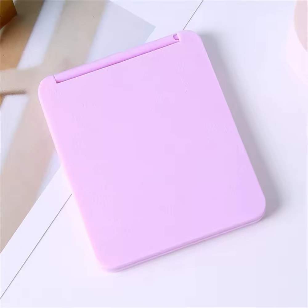 HighDefinition Folding Makeup Mirror Slim Portable Rectangle Vanity Tool 7