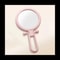 10X Handheld Precision Magnifier DoubleSided Folding Makeup Mirror With Adjustable Handle 1