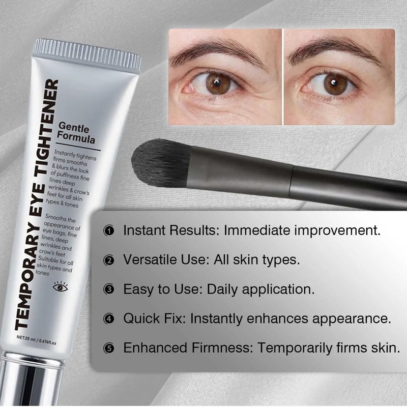 FastActing Eye Tightening Cream Primer Instant Firming Fine Line Smoothing 6