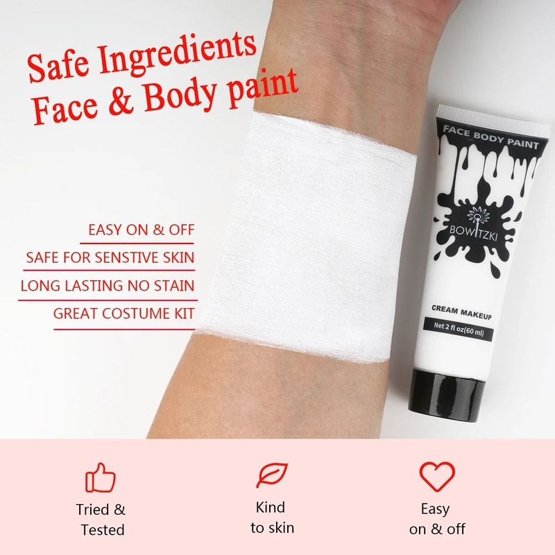 Face Body Cream Paint 60ml HighCapacity Special Effects Makeup 2