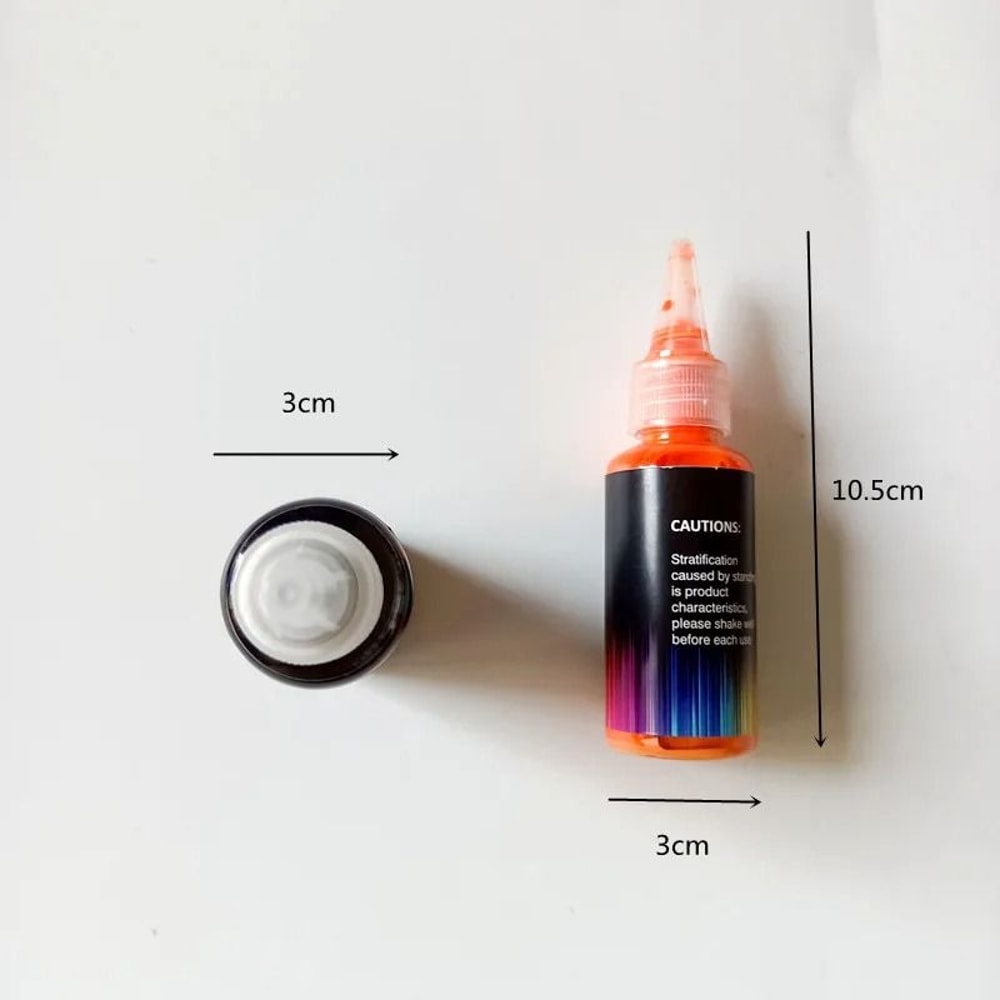 Airbrush Body Pigment 30ML WaterBased Spray Art Supply 4