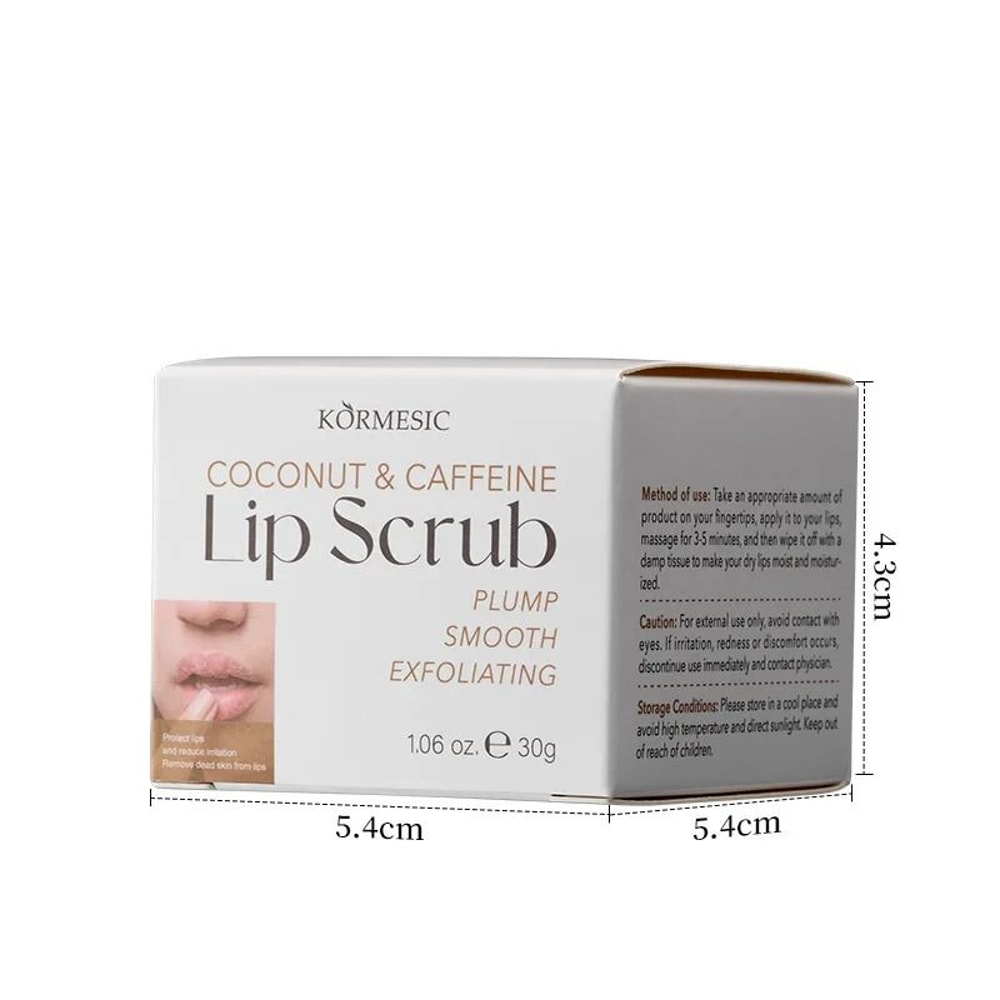 Brown Sugar Lip Smoothing Scrub 30g Gourmet Exfoliating Moisturizing Treatment 6