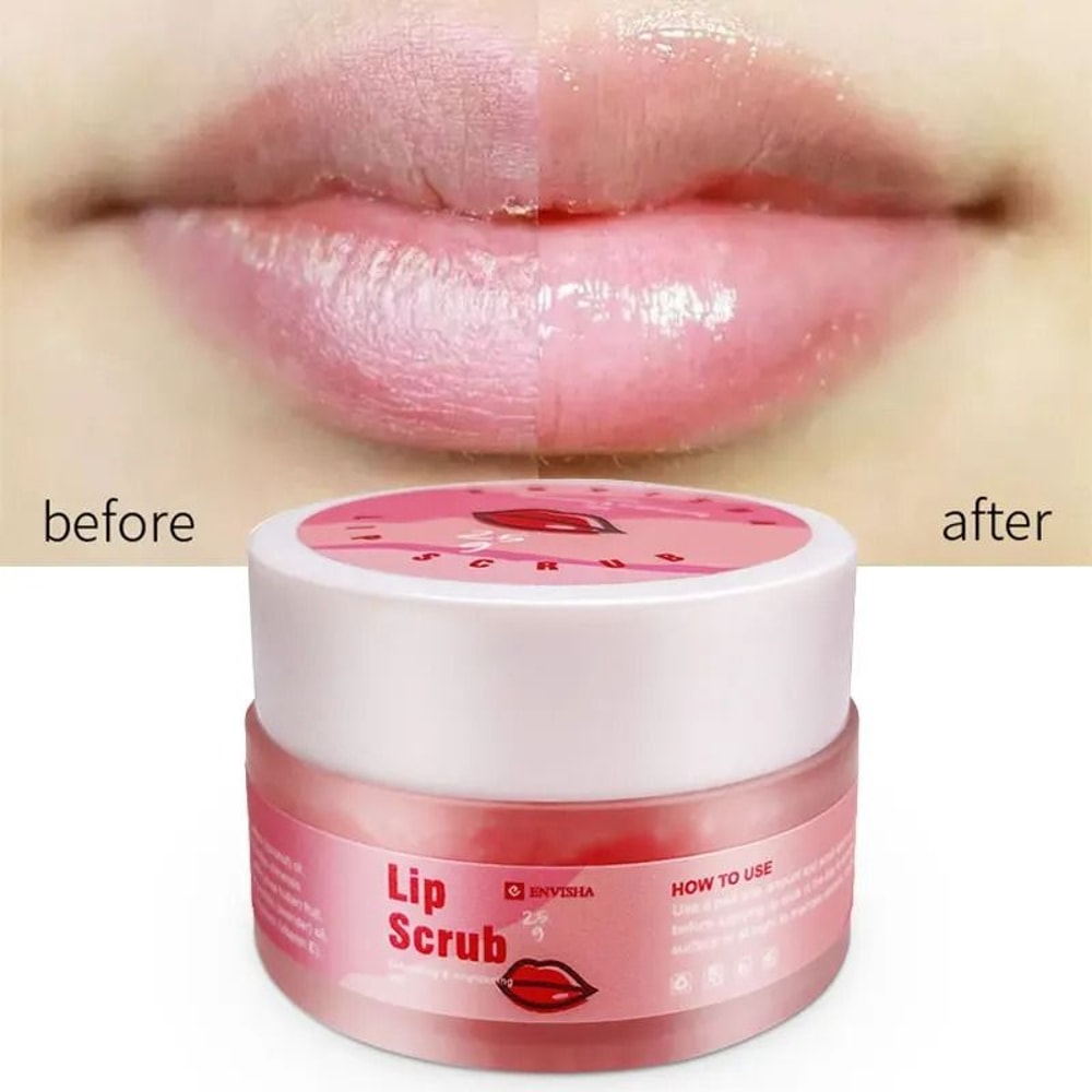Organic Sugar Lip Scrub Intensive Mint Refresh Smoothing Lip Care 1