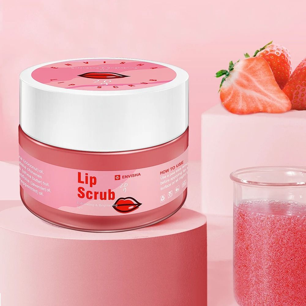 Organic Sugar Lip Scrub Intensive Mint Refresh Smoothing Lip Care 2