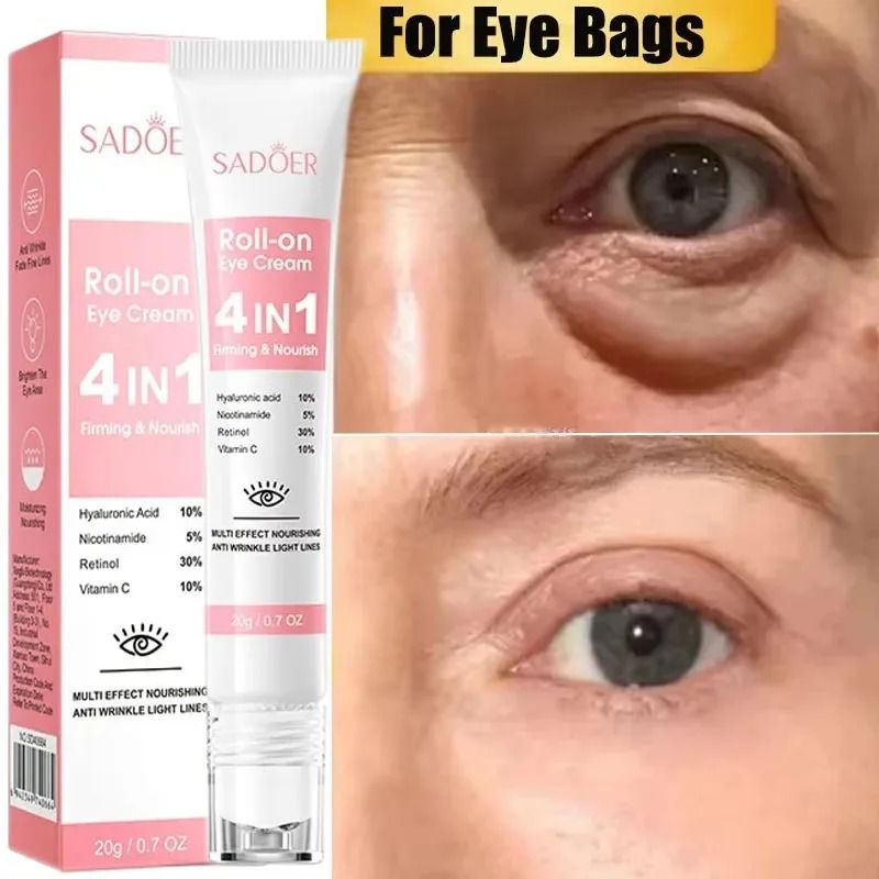 Instant Eye Bag Recovery Cream Retinol Infused AntiWrinkle Firming Therapy 1