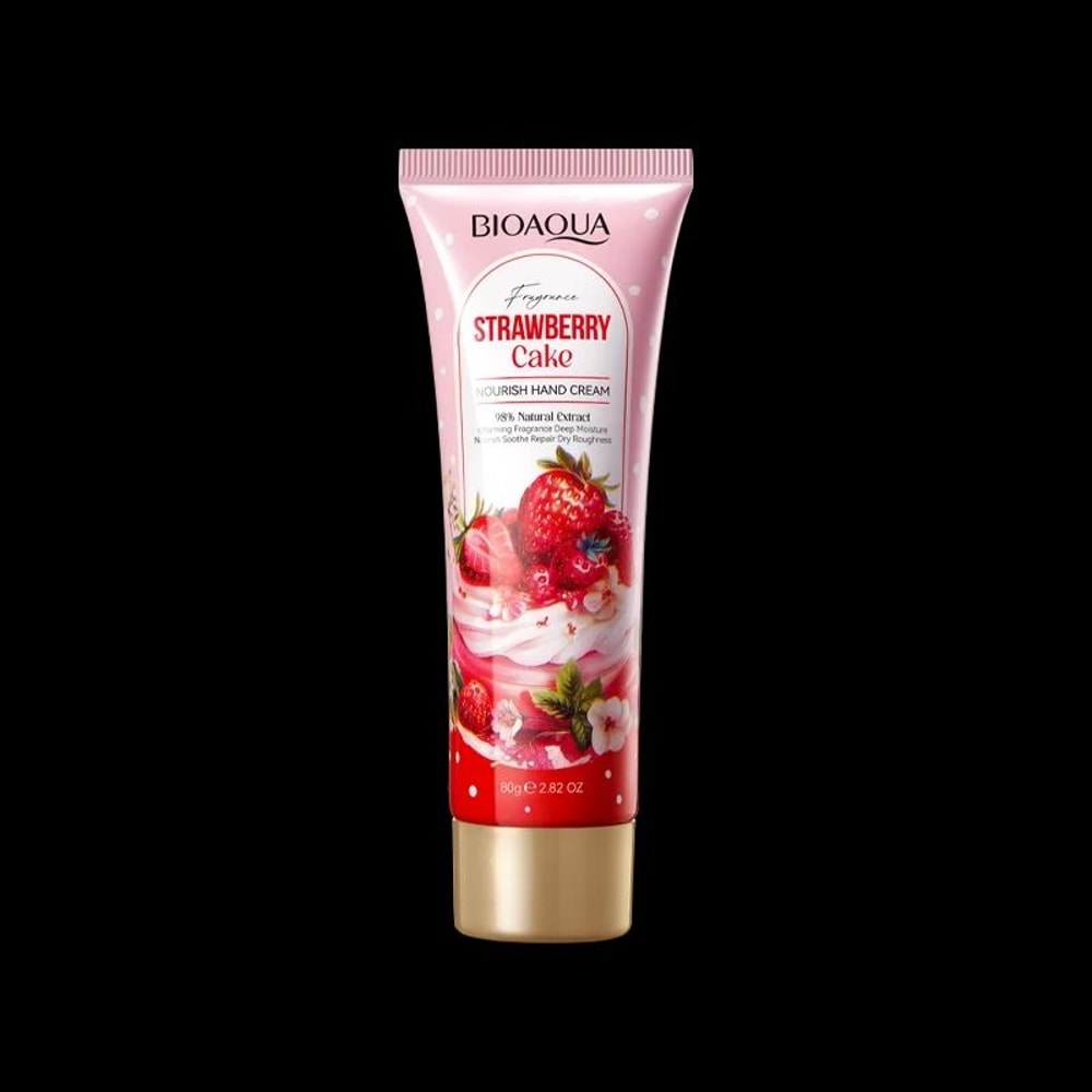 Strawberry Cake Nourishing Hand Cream Deep Hydration AntiChapping Therapy 7