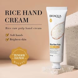 rice essence rejuvenating hand cream – 30g volumizing & brightening therapy