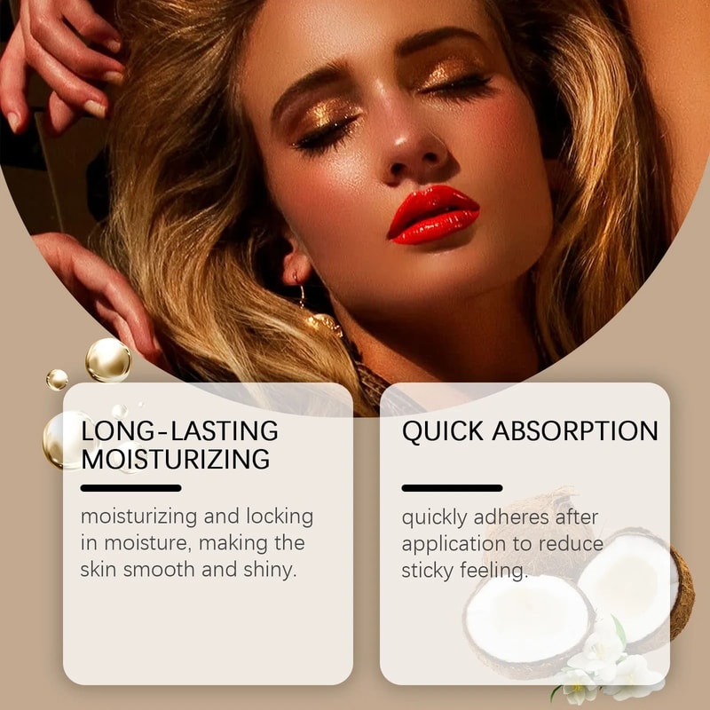 Coconut Infused Dark Tanning Booster Sexy Golden Brown Bronzing Enhancer 2