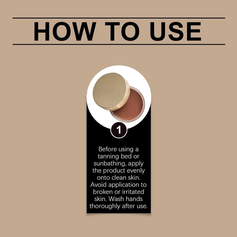 Coconut Infused Dark Tanning Booster Sexy Golden Brown Bronzing Enhancer 5