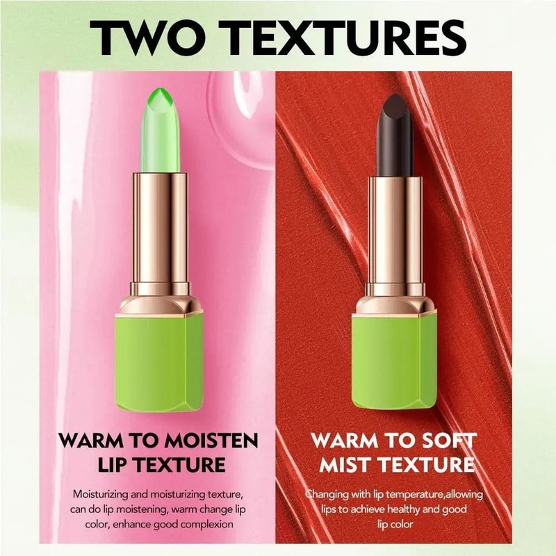 Aloe Vera Soothing TemperatureColorChanging Lipstick 4