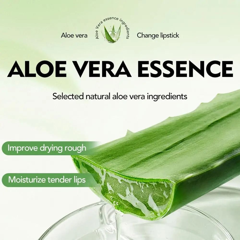 Aloe Vera Soothing TemperatureColorChanging Lipstick 5