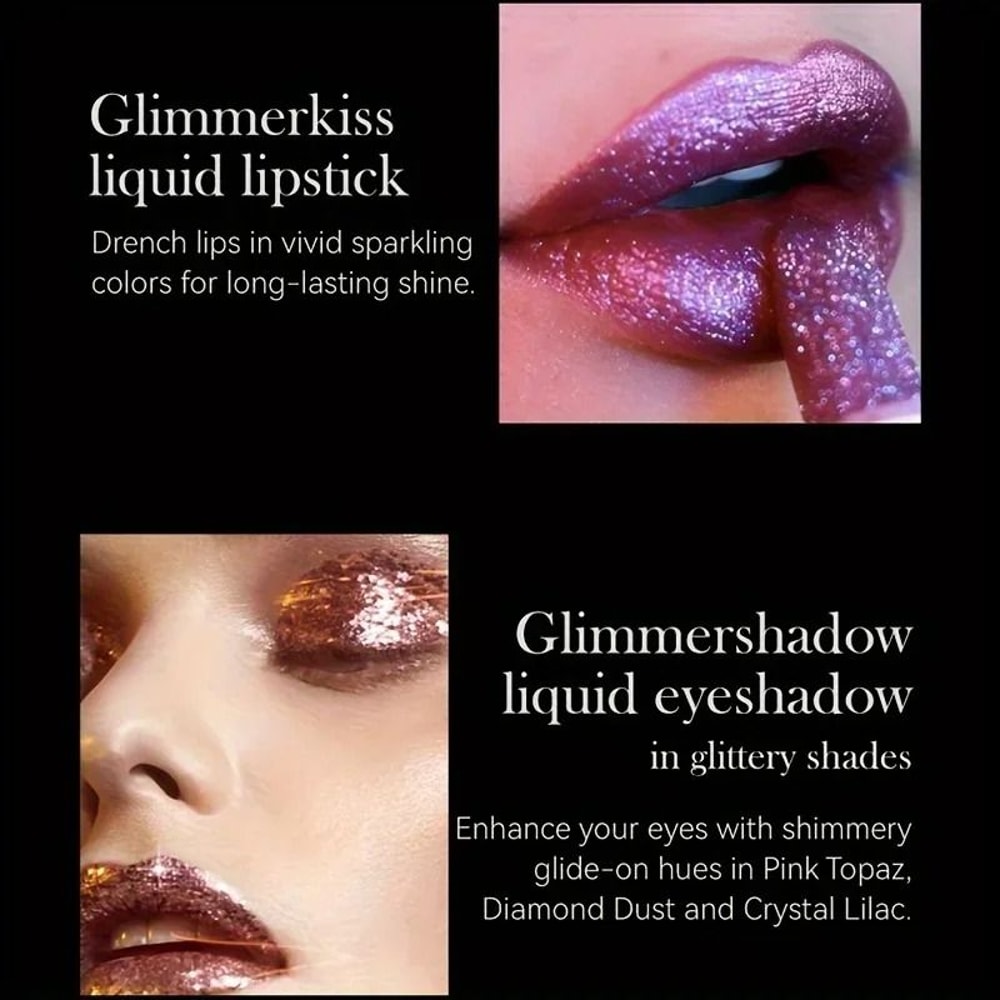 Diamond Shimmer Matte Glitter Lipstick 4