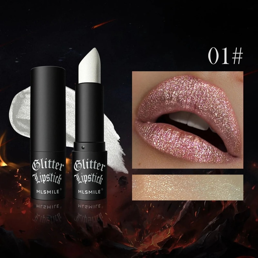 Diamond Shimmer Matte Glitter Lipstick 8