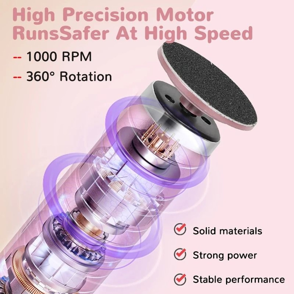 2in1 Precision Electric Callus Remover Nail Polisher 4