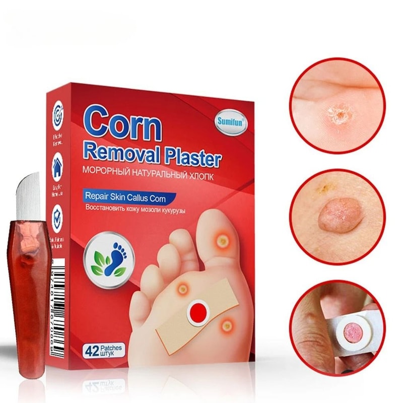 Total Comfort Corn Callus Removal Adhesive Patches 1