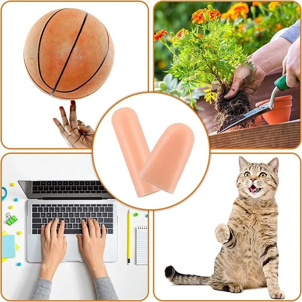 SoftFlex Silicone Toe Finger Protectors 4