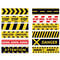 Construction Zone Caution Washi Tape Set 2