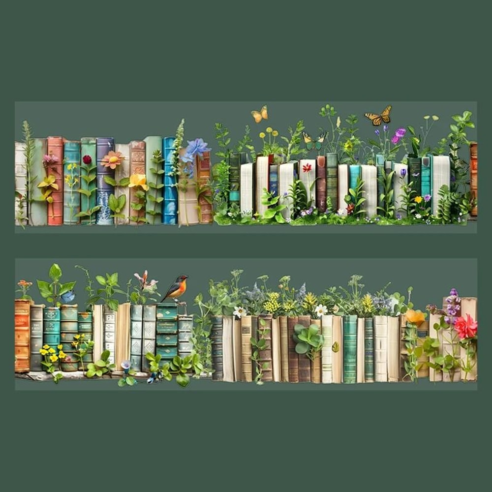 Scenic Serenity Book Sea Decorative PET Tape 10