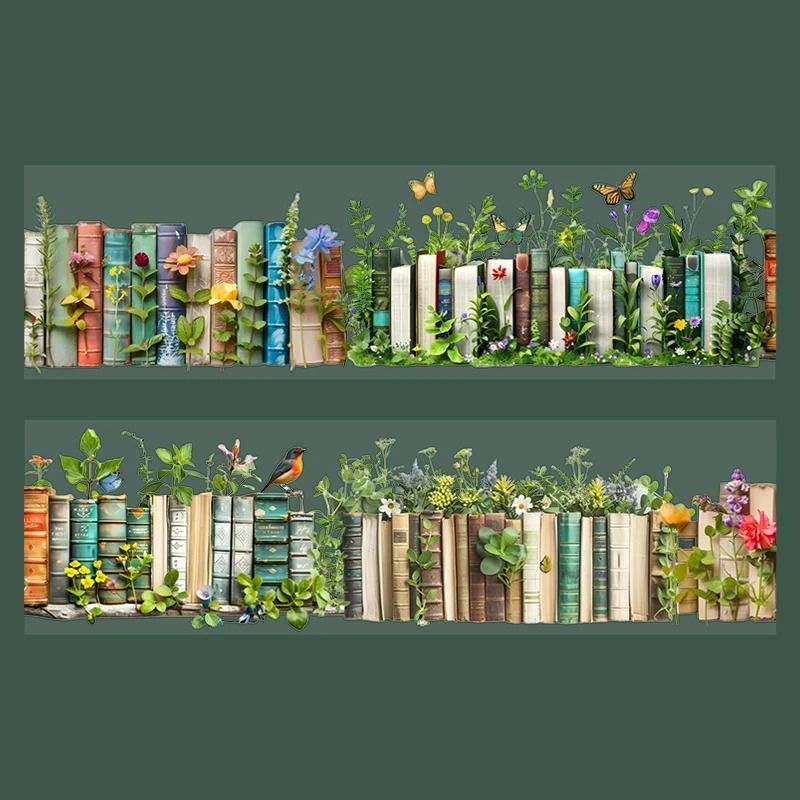 Scenic Serenity Book Sea Decorative PET Tape 10