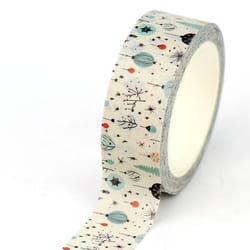 festive christmas lantern holiday washi tape