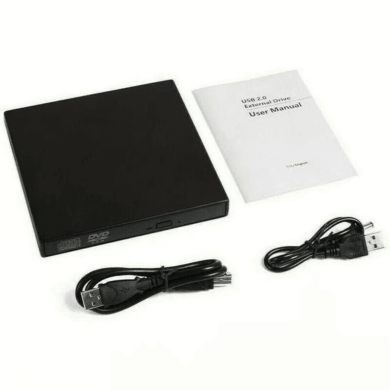 Portable USB 30 CD DVD RW Drive Writer HighSpeed External Disc Burner Player 1