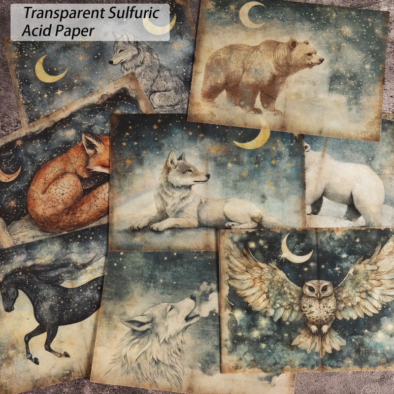Celestial Astrology Animal DIY Scrapbook Kit 3