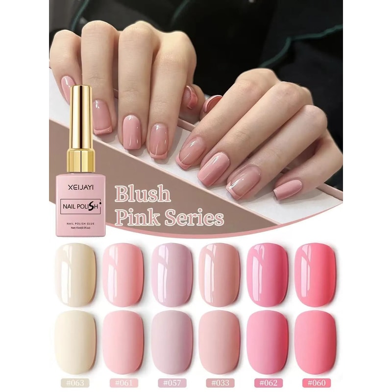 LongLasting Pink Gel Nail Polish 0