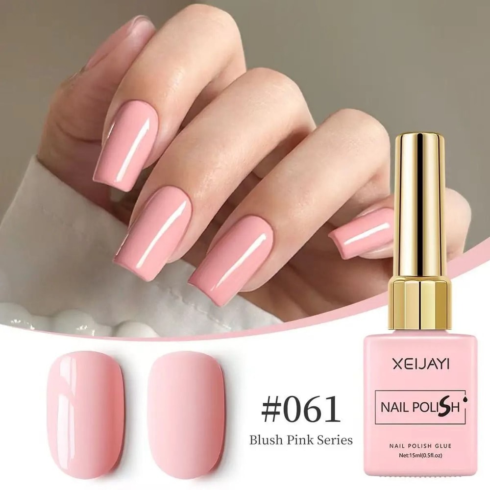 LongLasting Pink Gel Nail Polish 10