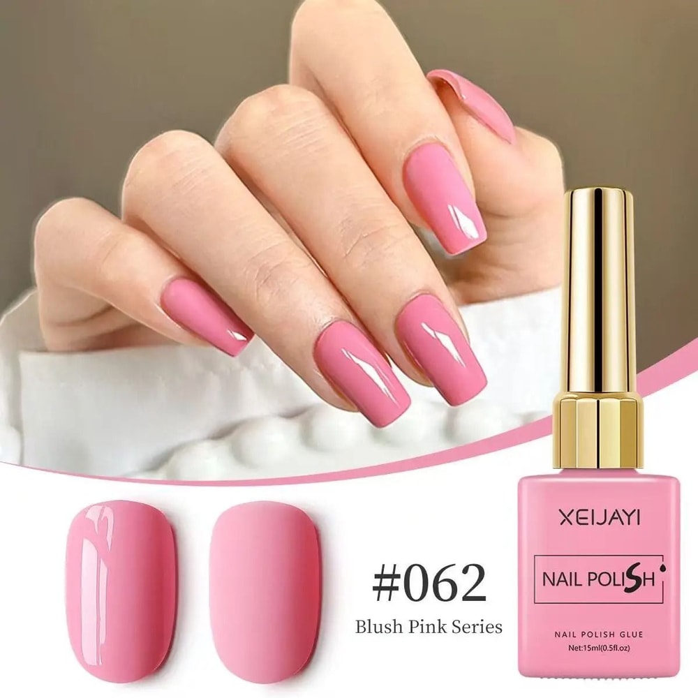 LongLasting Pink Gel Nail Polish 11