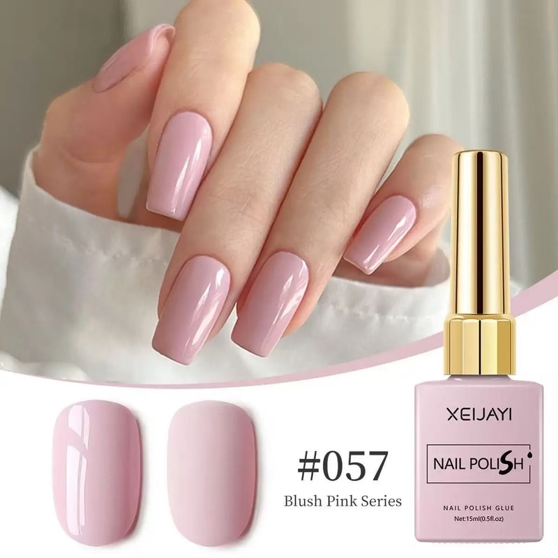 LongLasting Pink Gel Nail Polish 8