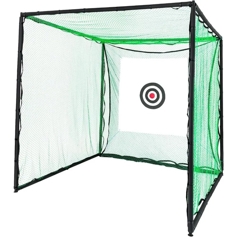 HeavyDuty Square Golf Hitting Cage 1