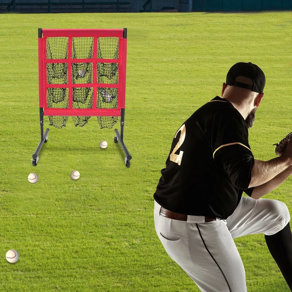 9Hole Golf Chipping Accuracy Training Net 0