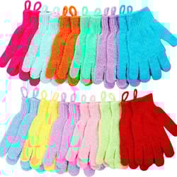 exfoliating spa & bath glove collection
