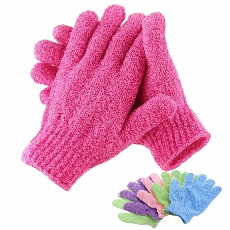 DualAction Exfoliating Smoothing Bath Mitts 2