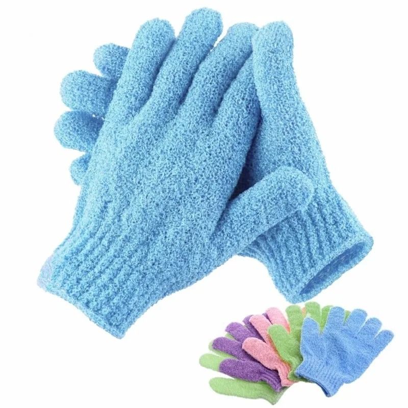 DualAction Exfoliating Smoothing Bath Mitts 4