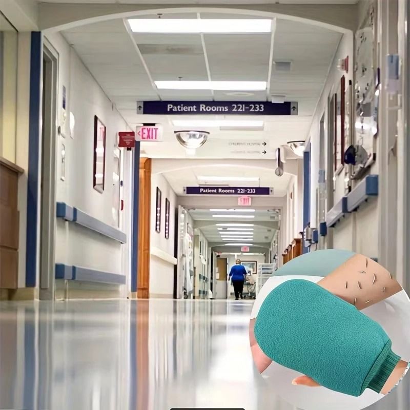 Deep Cleansing Body Scrub Exfoliating Glove 3