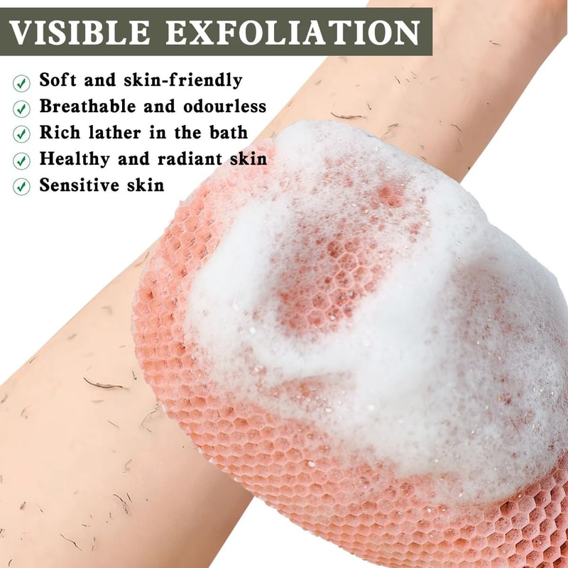 Honeycomb TPU Gentle Scrubbing Gloves 3