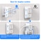 Universal Plug Power Strip, 6 AC Outlets & 4 USB Ports | Surge Protection & Fast Charging