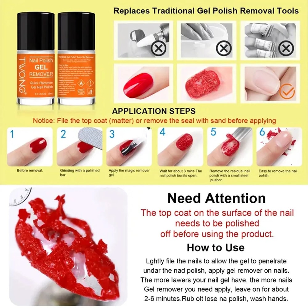 Rapid Gel Polish Remover System 5