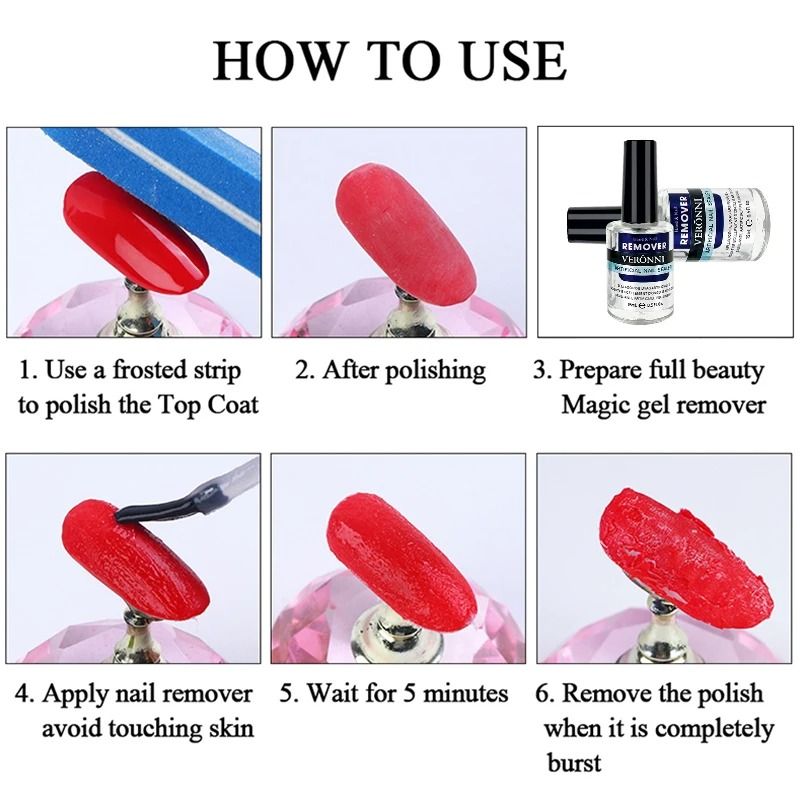 Gel Polish Removal And Surface Cleanser Liquid 6