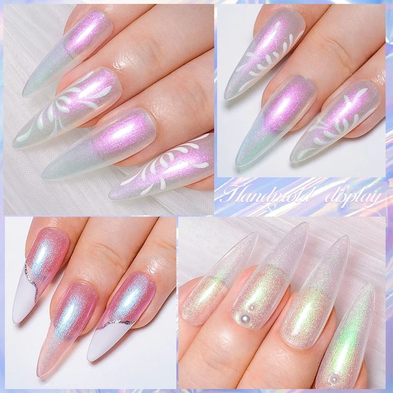 Aurora Reflective Glitter Finishing Gel 3