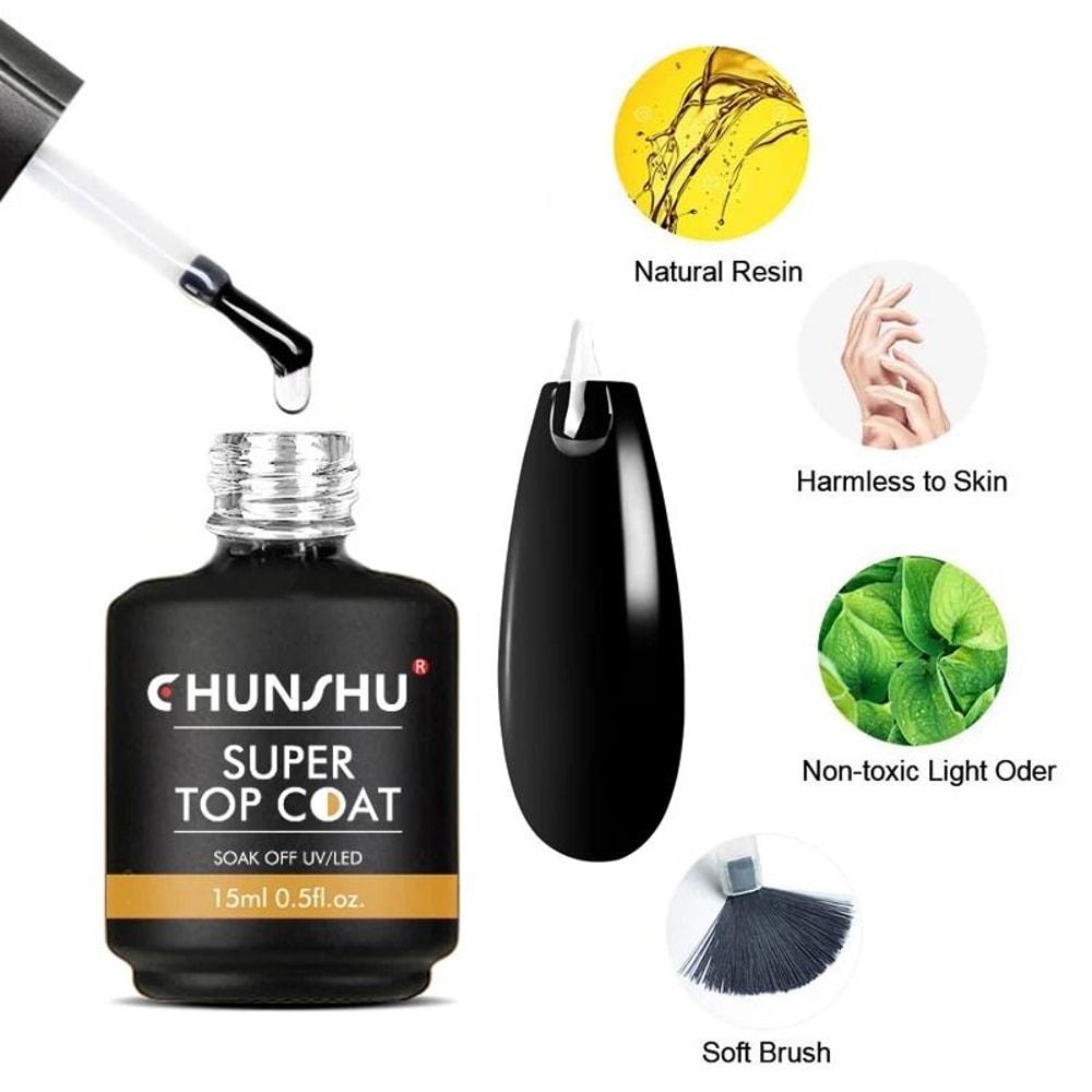 15ml NoWipe HighGloss Sealing Top Coat 3