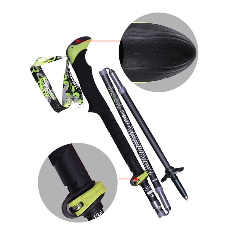 Carbon Fiber Ultralight Folding Trekking Pole 2