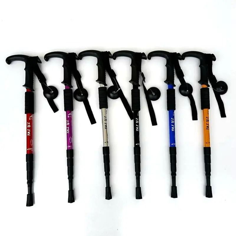 Aluminum Alloy Adjustable AllTerrain Hiking Pole 2