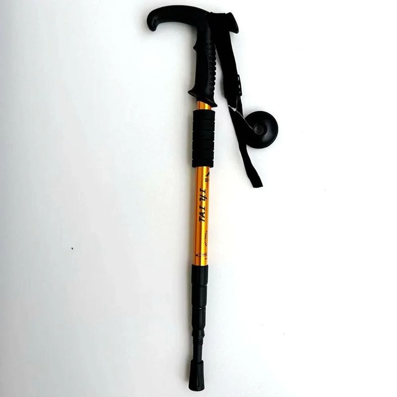 Aluminum Alloy Adjustable AllTerrain Hiking Pole 18