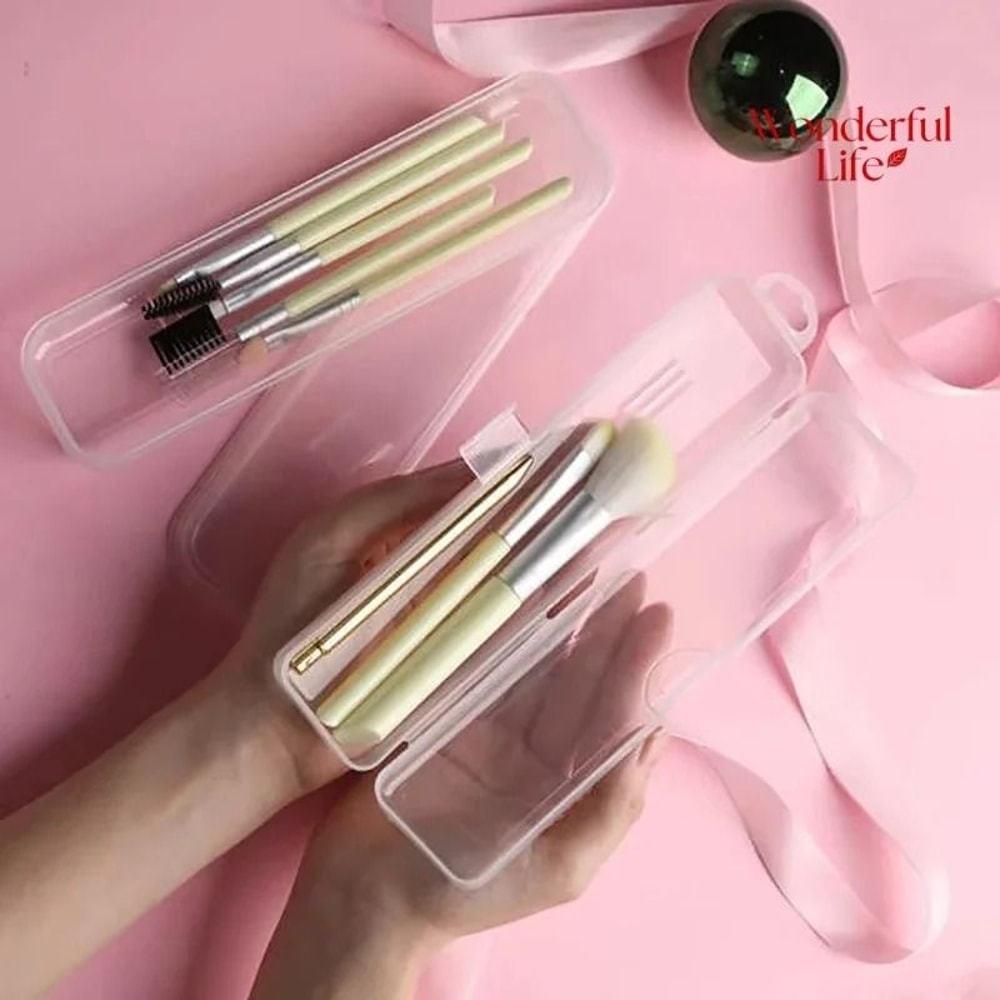 Portable Transparent Makeup And Accessory Organizer 2