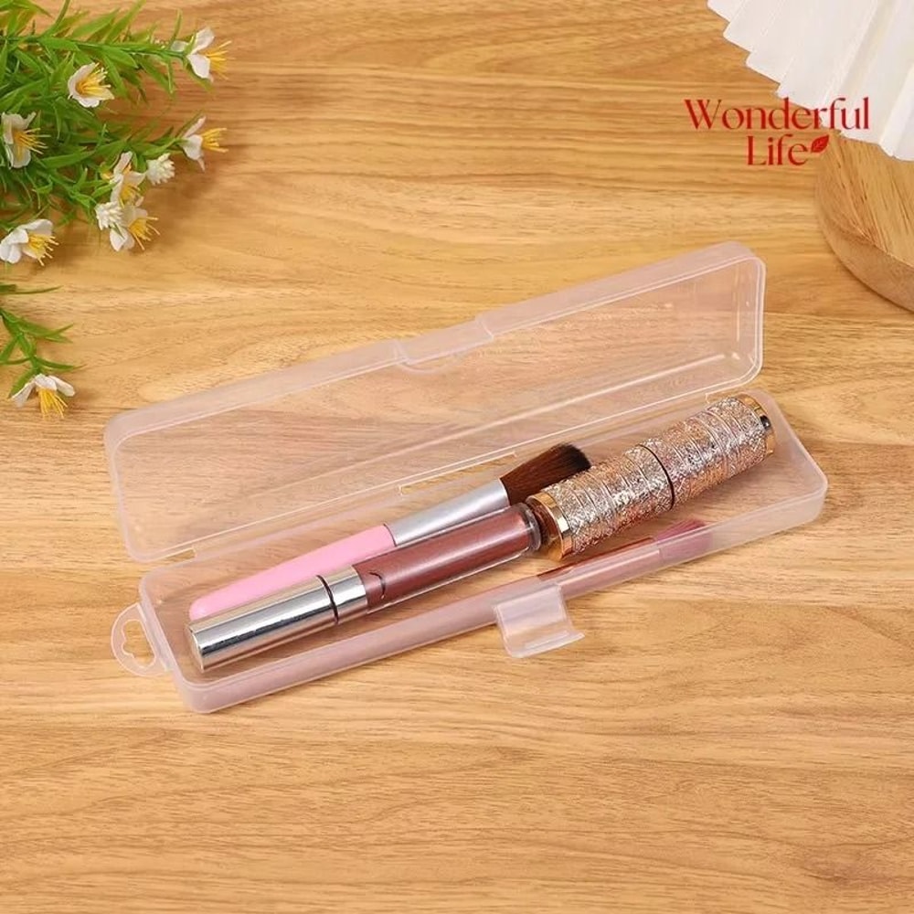 Portable Transparent Makeup And Accessory Organizer 4