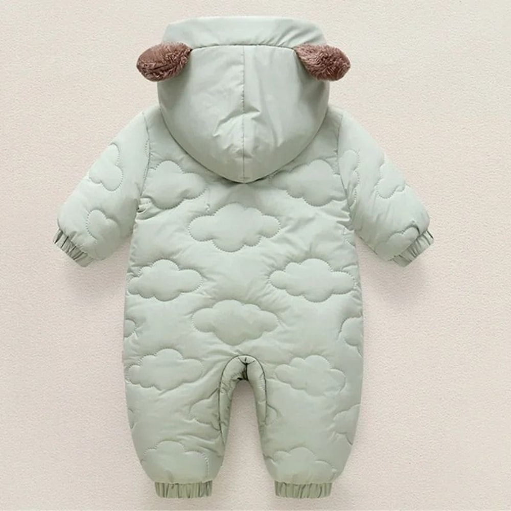 Thickened FleeceLined Bear Romper Snowsuit 2