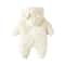 Cartoon Hooded FleecePadded Baby Snowsuit 1