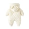 Cartoon Hooded FleecePadded Baby Snowsuit 1